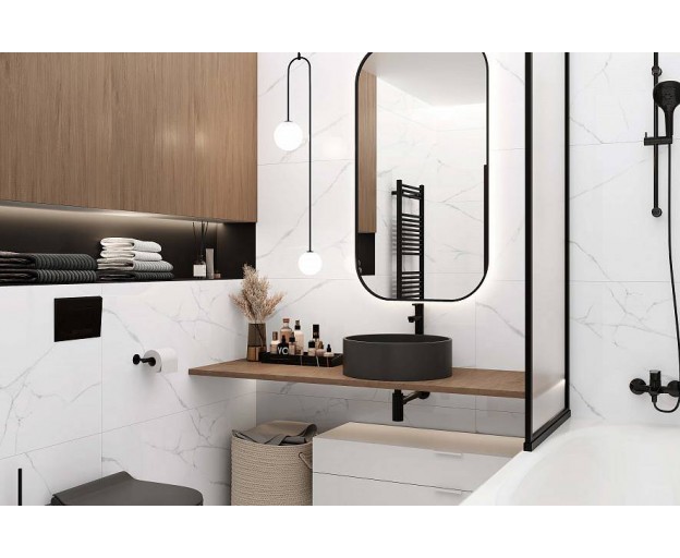 Керамогранит Laparet Atlantic White i белый полированный 60x120 - изображение 10