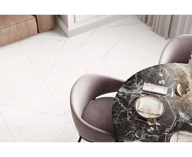 Керамогранит Laparet Atlantic White i белый полированный 60x120 - изображение 14