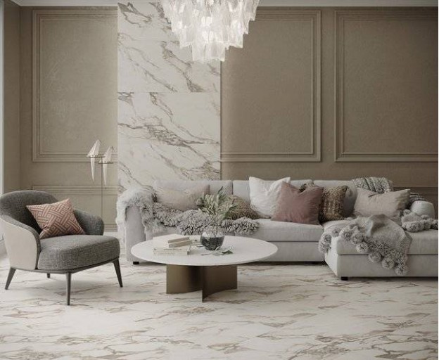 Керамогранит Laparet Calacatta Carve карвинг 60x120 - изображение 6