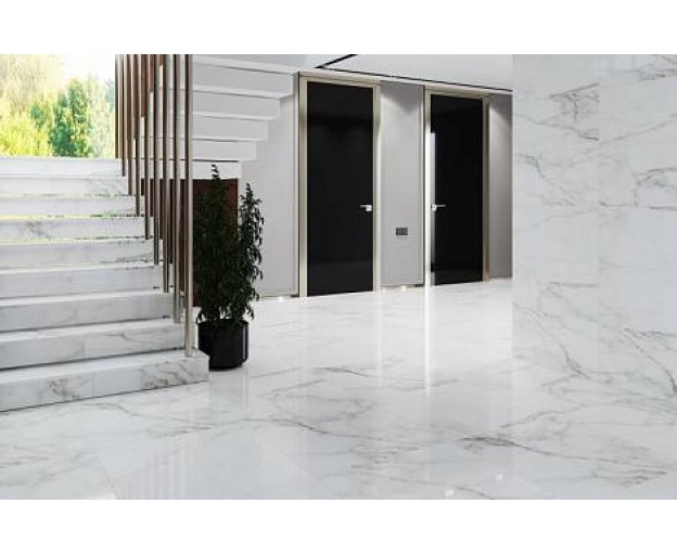 Керамогранит Laparet Calacatta Superb белый полированный 60x120 - изображение 10