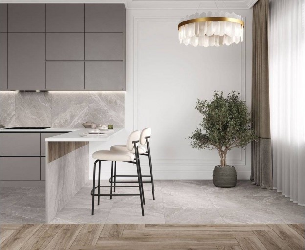Керамогранит Laparet Crystal Grey Сатинированный 60x60 - изображение 3