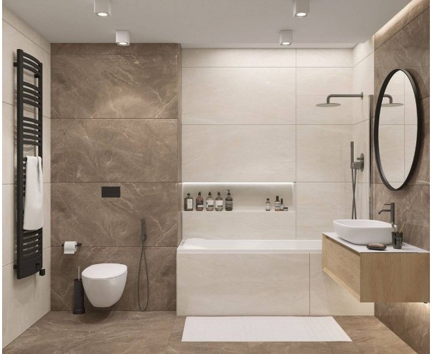 Керамогранит Laparet Elegant Armani Crema полированный 60x120 - изображение 9