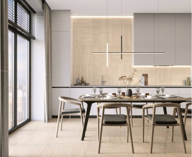 Керамогранит Laparet Eternity Beige полированный 60x60 - изображение 5