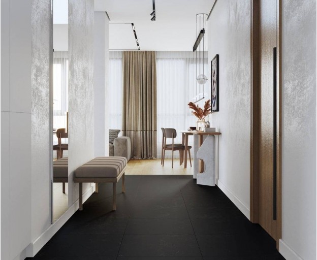 Керамогранит Laparet Evolution Nero карвинг 60x60 - изображение 5