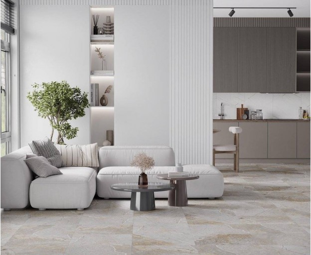 Керамогранит Laparet Fantastico Grey Granito полированный 60x60 - изображение 12