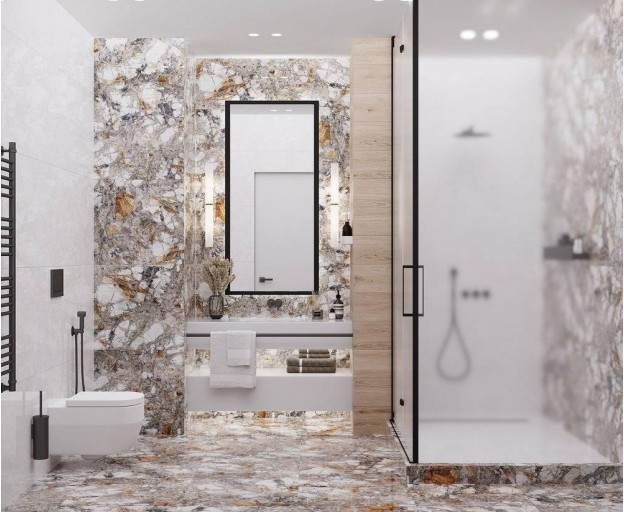 Керамогранит Laparet Maia Gray полированный 60x60 - изображение 12