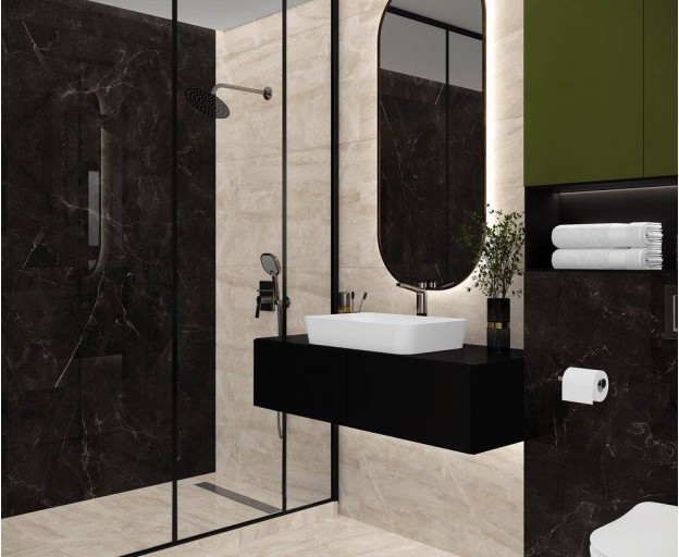 Керамогранит Laparet Mainstream Beige лаппатированный 80x80 - изображение 3