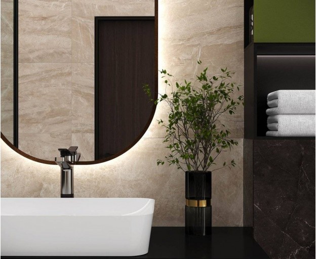 Керамогранит Laparet Mainstream Beige лаппатированный 80x80 - изображение 4