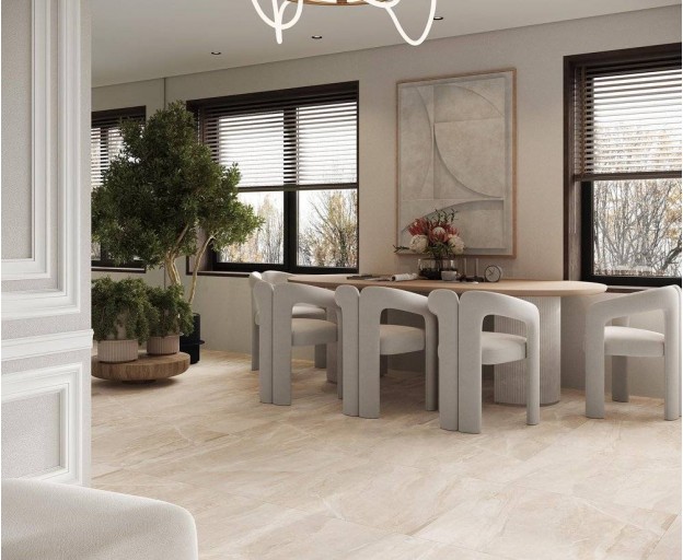 Керамогранит Laparet Mainstream Beige лаппатированный 80x80 - изображение 7