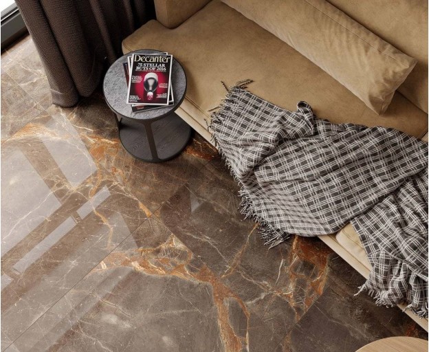 Керамогранит Laparet Nebula Brown полированный 80x160 - изображение 3