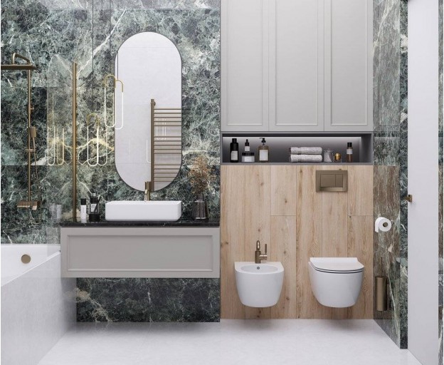 Керамогранит Laparet Nembus Green полированный 60x60 - изображение 12