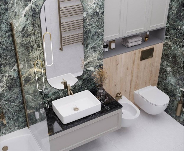 Керамогранит Laparet Nembus Green полированный 60x60 - изображение 13