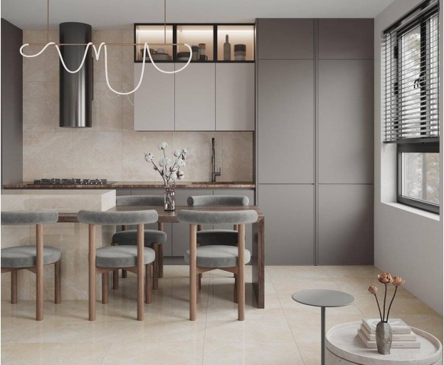 Керамогранит Laparet Romano Crema полированный 60x60 - изображение 1