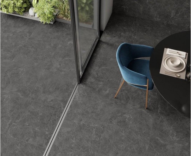 Керамогранит Laparet Runa Nero Структурный 60x60 - изображение 1