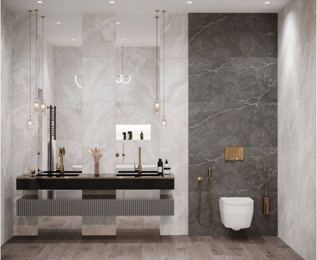 Керамогранит Laparet Titan White cтруктурный 60x120 - изображение 2