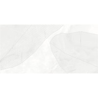 Керамический декор Laparet Cosmo bianco глянцевый 40x80