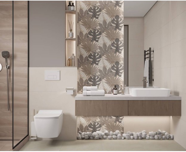 Настенный керамогранит Laparet Evolution crema матовый 40x80 - изображение 8