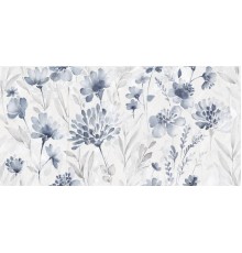 Керамический декор Laparet Aquarelle blanco матовый 40x80