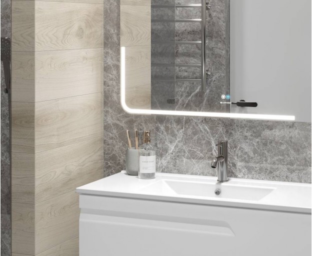 Керамогранит Ceradim Mramor Story Grey полированный 60x120 - изображение 6