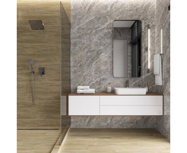 Керамогранит Ceradim Ocean Singular Graphite полированный 60x60 - изображение 8