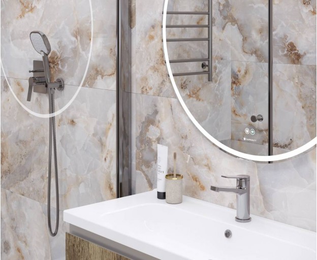 Керамогранит Ceradim Onyx Magic Brown полированный 60x120 - изображение 6