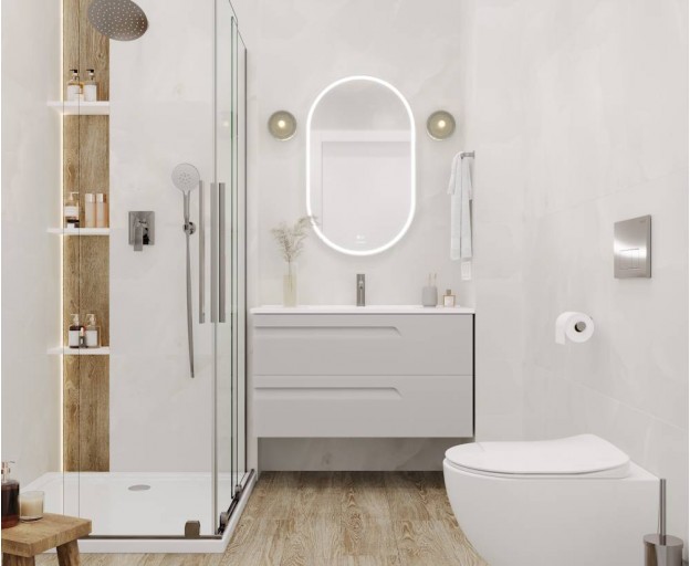 Керамогранит Ceradim Onyx Royal Cloud полированный 60x60 - изображение 8