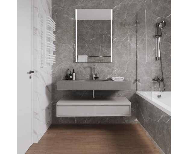 Керамогранит Ceradim Stone Cool Grey полированный 60x60 - изображение 8