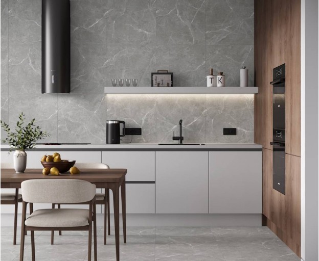 Керамогранит Ceradim Stone Cool Grey полированный 60x60 - изображение 14