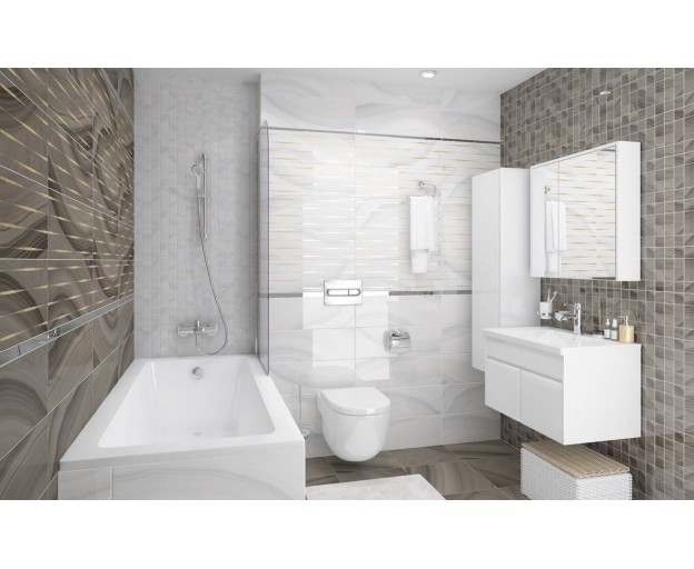 Керамическая Плитка Laparet Agat светлый 20x60 - изображение 5