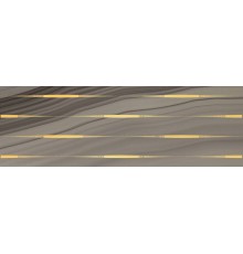 Декор Laparet Lines Agat кофейный 20x60