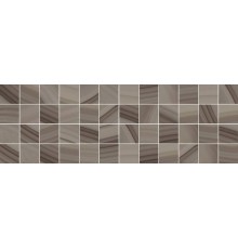 Декор мозаичный Laparet Agat кофейный 20x60