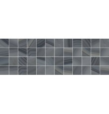 Декор мозаичный Laparet Agat серый 20x60