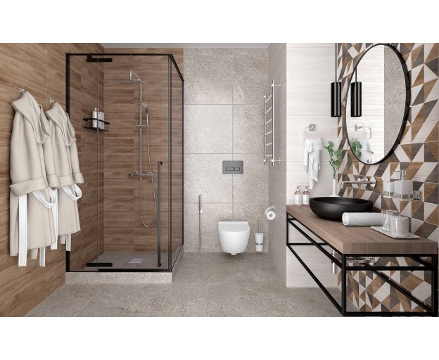 Керамическая плитка Laparet Avenue бежевый 20x60 - изображение 12
