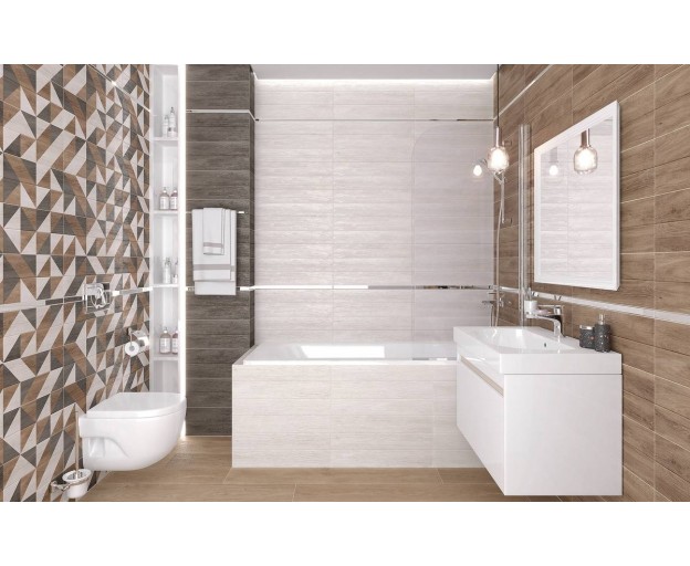 Керамическая плитка Laparet Avenue бежевый 20x60 - изображение 13