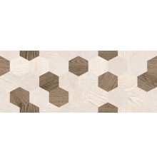 Керамическая плитка Laparet Betonhome бежевый мозаика 20x50