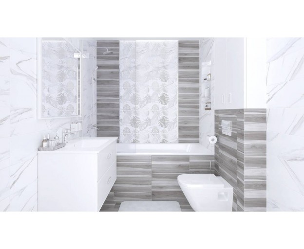 Керамическая плитка Laparet Elegance белый мозаика 20x50 - изображение 11