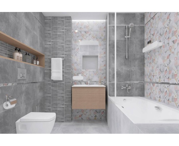 Керамическая плитка Laparet Etnis графитовый 18-01-18- 30x60 - изображение 12