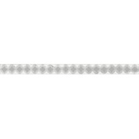 Керамический бордюр Laparet Glossy серый 4, 8x60