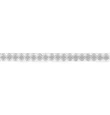 Керамический бордюр Laparet Glossy серый 4, 8x60