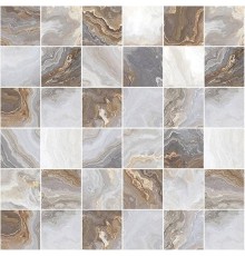 Мозаика Laparet Goldy серый 30x30