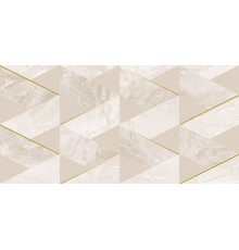 Керамический декор Laparet Gregory бежевый 25x50