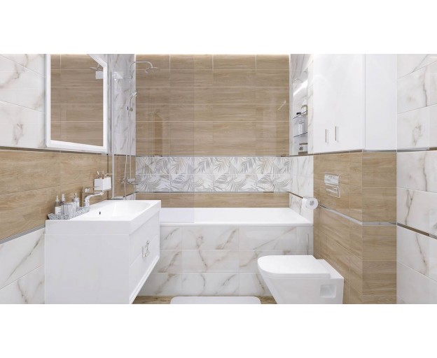 Керамическая плитка Laparet Ivory кремовый 20x50 - изображение 19