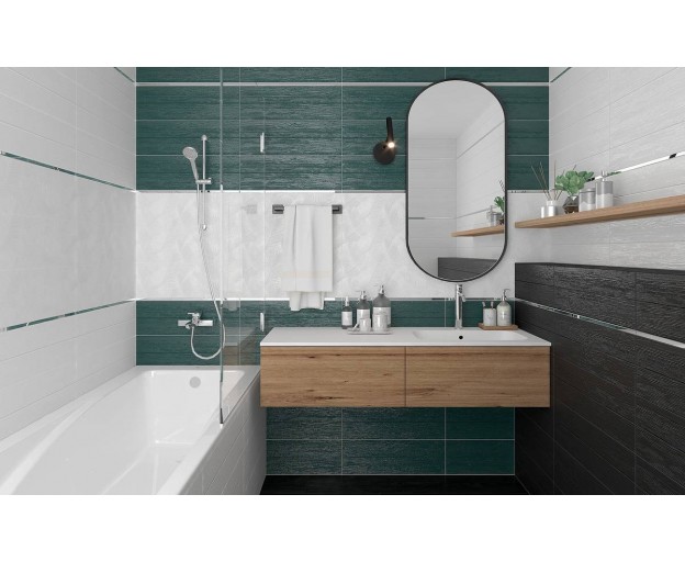 Керамическая плитка Laparet Kopengagen белый 20x60 - изображение 7