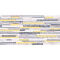 Керамический декор Laparet Magna серый 20x40