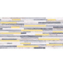 Керамический декор Laparet Magna серый 20x40