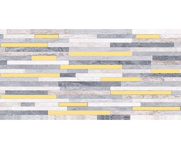 Керамический декор Laparet Magna серый 20x40