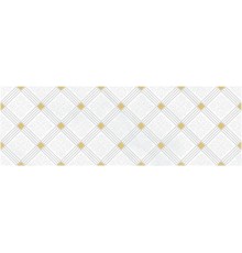 Керамический декор Laparet Royal белый 20x60