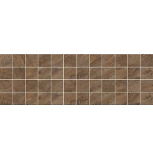 Керамический декор Laparet Royal мозаичный коричневый 20x60