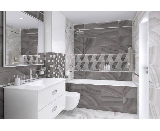 Керамическая плитка Laparet Space коричневый 25x50 - изображение 12