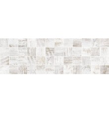 Керамический декор Laparet Sweep мозаичный белый 20x60